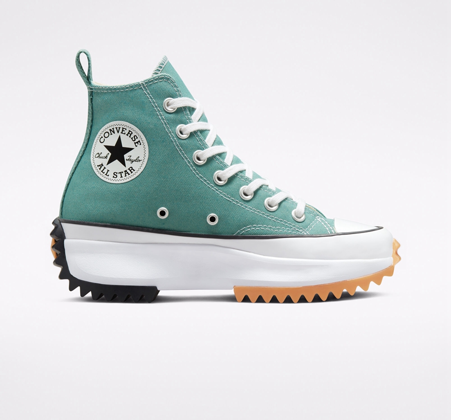 Converse Run Star Hike Plataforma Seasonal Color Turquesa | A18387B