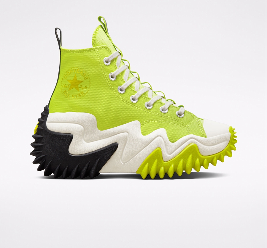 Converse Run Star Motion Plataforma Verde Claro | A27691X