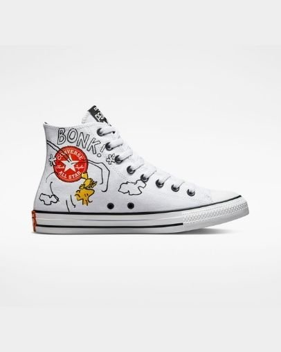 Converse x Peanuts Chuck Taylor All Star High Top Blancas | A32506R